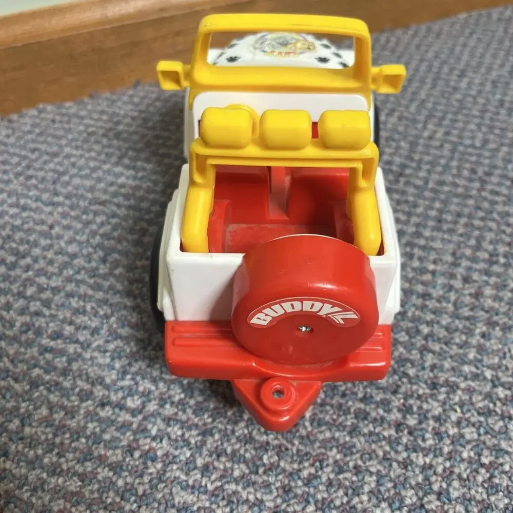 City Zoo Empire 2000 Vintage Toy Jeep White 8